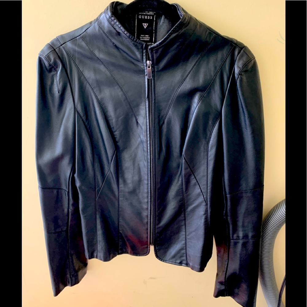 Guess leather jacket